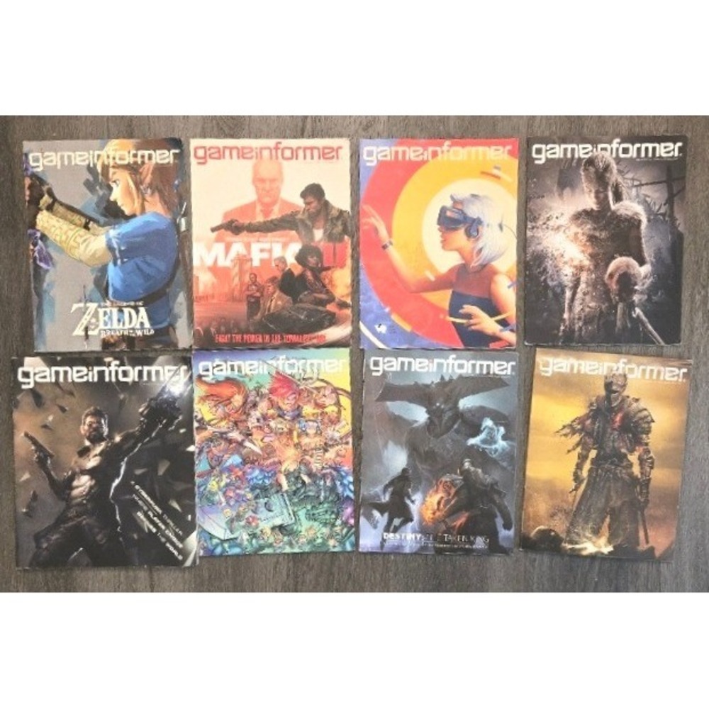 Lot of 17 Game Informer Magazines Zelda Breath of the Wild Mass Effect Halo
